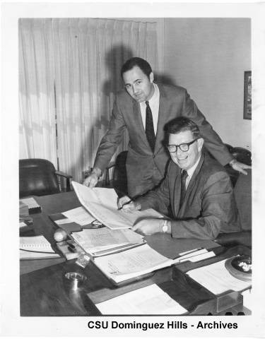 President Leo Cain and Dr. Robert M. Bersi