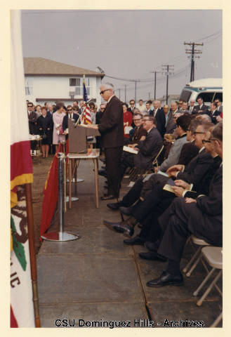 Dominguez Hills Campus groundbreaking ceremony