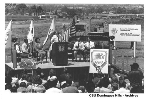 Velodrome site dedication