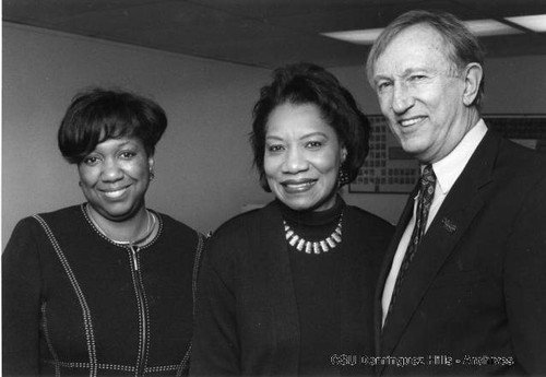 Congresswoman Juanita Millender-McDonald and Senator James Jeffords