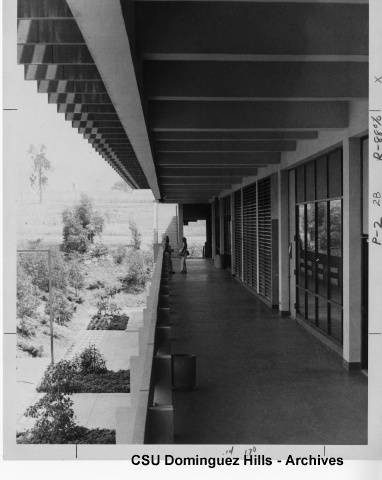 Social and Behavioral Sciences Building - balcony