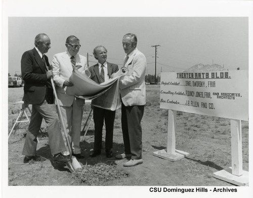 Theatre Arts Building - groundbreaking