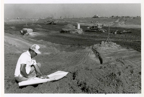 Grading at Velodrome site