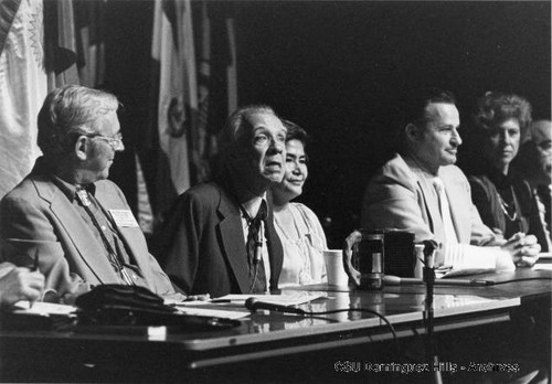 Jorge Luis Borges speaks on campus