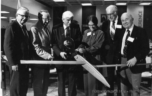 CSU Historical Archives Dedication Ribbon Cutting