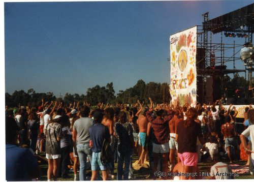 Rock concert at Velodrome