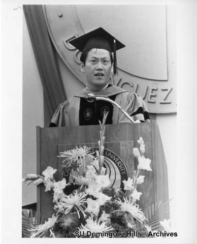 Commencement speaker at 1983 graduation