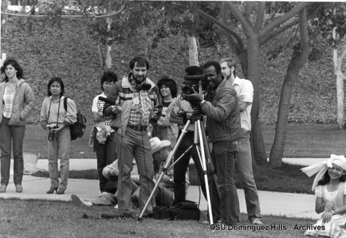 Campus Open House filming