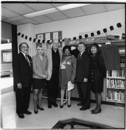 Assemblyman Richard Floyd with Administrators