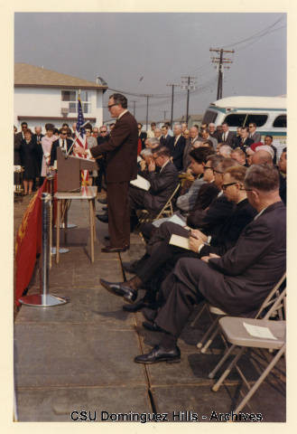 Donald Hart at groundbreaking