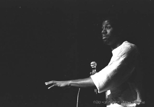 Magic Johnson speaks at CSUDH