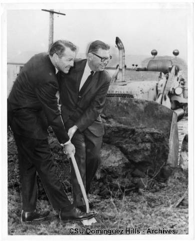 Dominguez Hills campus groundbreaking ceremony