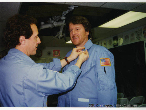 Challenger Learning Center "astronaut"