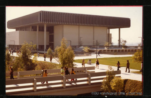 Campus library - viewed from north