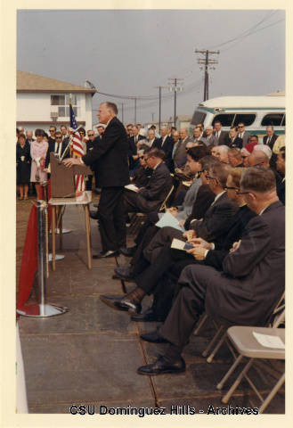 Dominguez Hills Campus groundbreaking ceremony