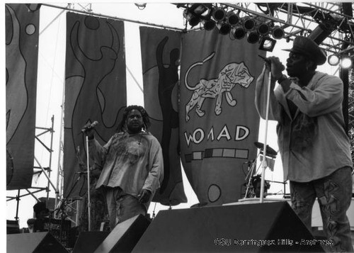 WOMAD performers at Velodrome