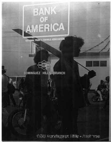 Student protest at Bank of America