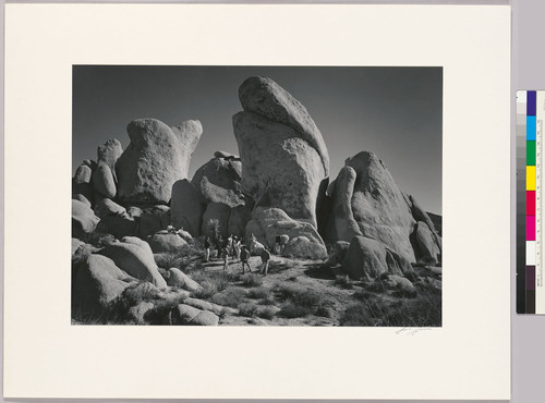 UC Riverside, Geology class, Dr. Eaton at Joshua Tree National Park