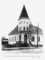Congregational Church South Main Street, Sebastopol, California