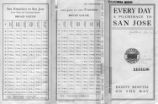 Timetable 1904, Every Day a Pilgrimage to San Jose Railroad