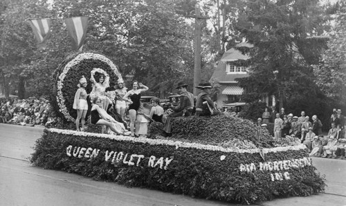 1929 Parade Float, A. M. Mortensen, Inc