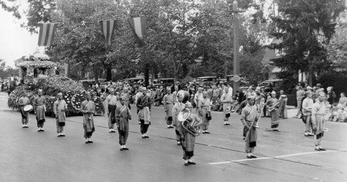 1929 Marching band, Cathay Boys' of San Francisco