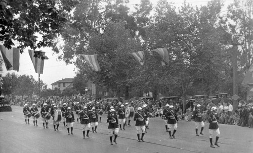 1929 Marching band, Watsonville American Legion drum corps