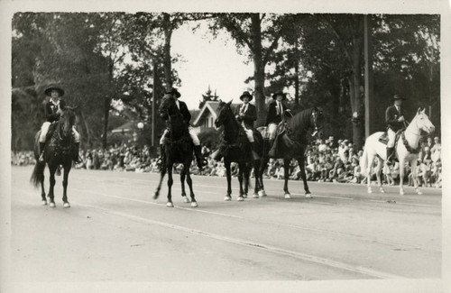 1928 Parade riders