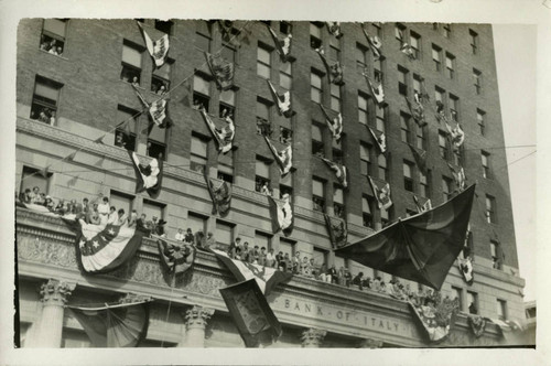 1928 Parade route