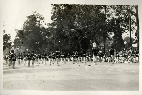 1928 Marching band, Stanford