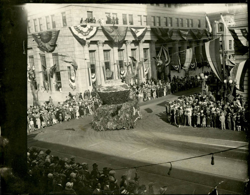 1928 Parade route