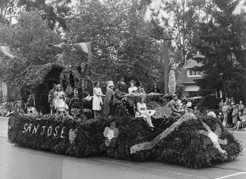 1929 Parade Float, City of San Jose