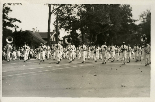 1928 Marching band, Roosevelt Junior High School