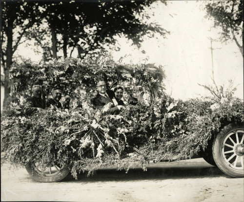 1928 Decorated vehicle, San Jose City Council