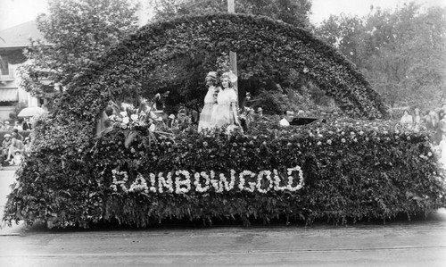 1929 Parade Float, Notre Dame High School