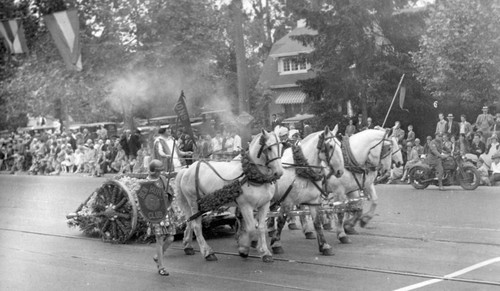 1929 Parade Float, Lions Club