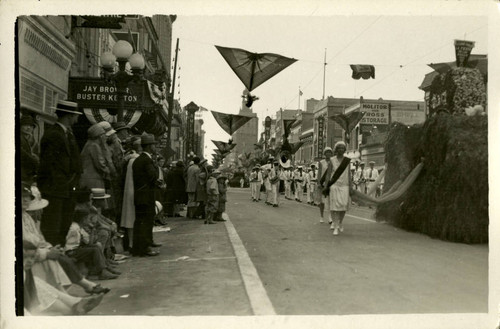 1928 Parade route