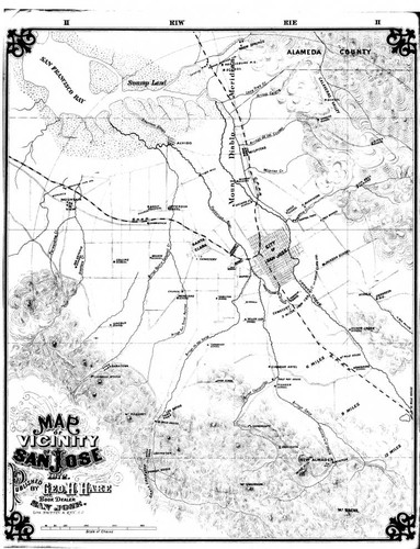 1872 City of San Jose vicinity