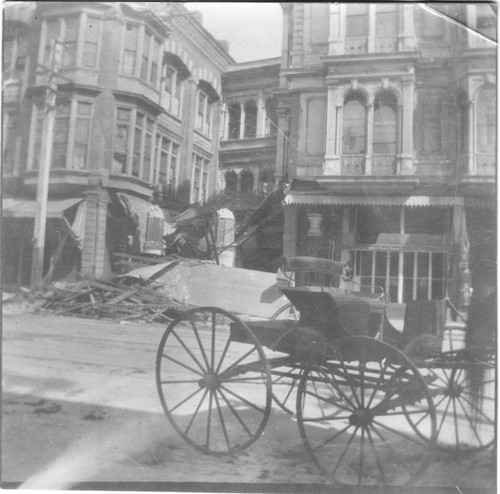 1906 Earthquake damaged Victory Theatre