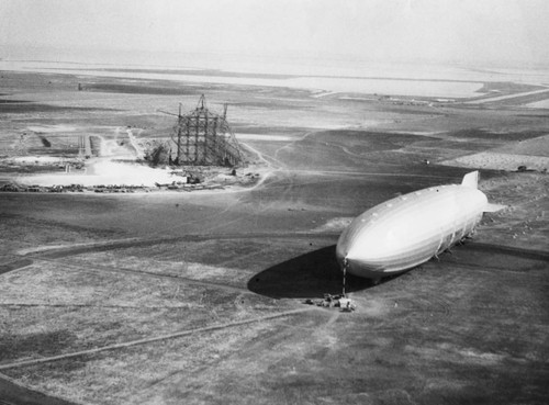 1932, San Jose, Moffett Field, Airship Akron