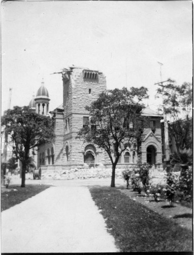 1906 Earthquake damaged Post Office