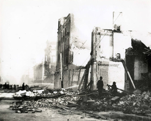 1906 earthquake damage Dougherty Building