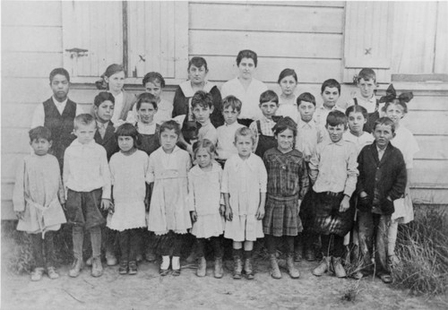 1916 Midway School class photograph