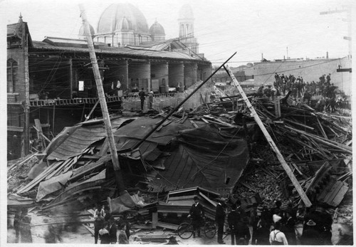 1906 earthquake damage on South First Street