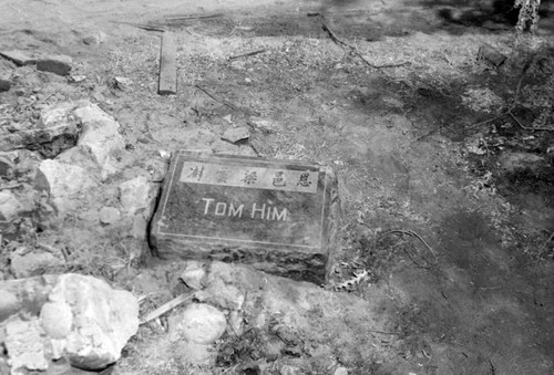 1956 Chinese cemetery