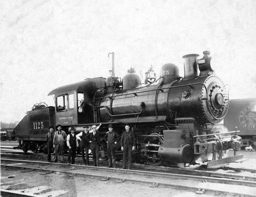 Southern Pacific Railroad engine