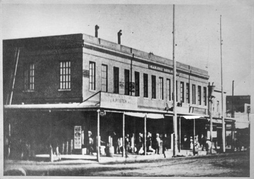 1867, San Jose, Adolf Pfister's General Store