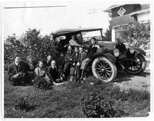 San Jose State group and automobile