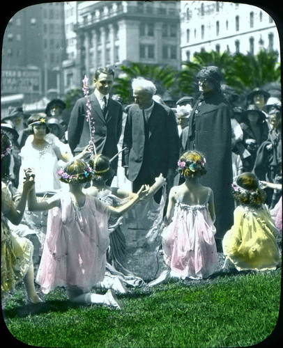 1922 Mrs. Bertha M. Rice, Roland Rice and Luther Burbank