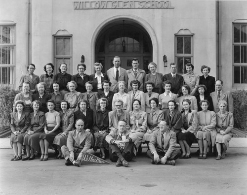 1950 Willow Glen School faculty